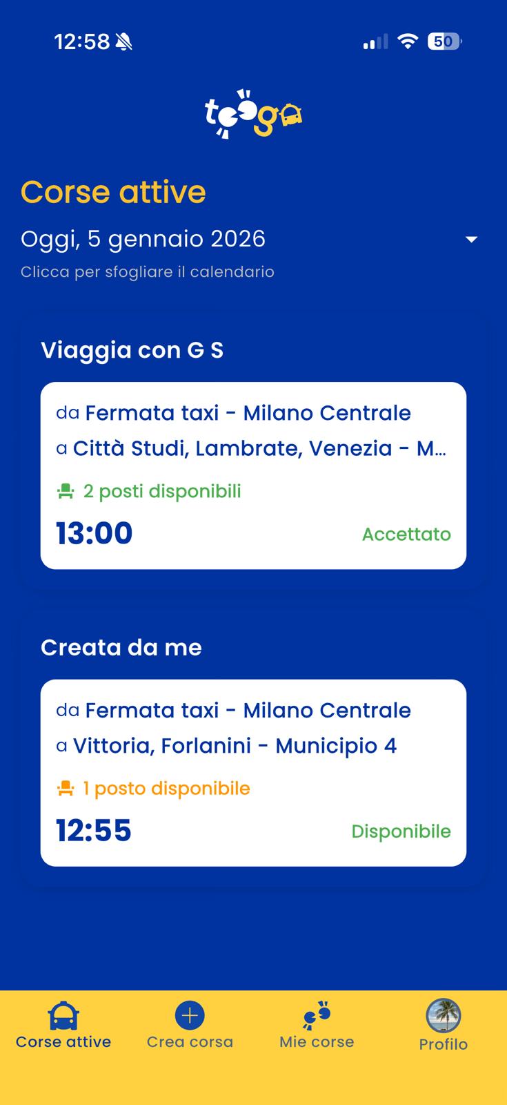 Toogo App Screenshot